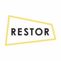 The logo of Restor